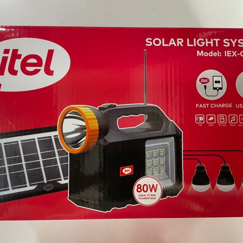 80W Itel Solar Light System
